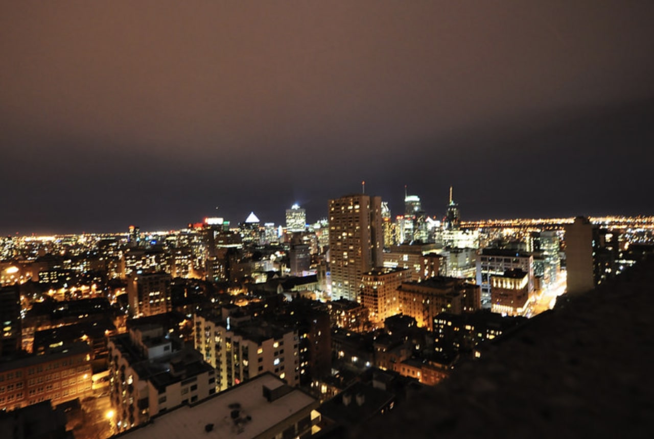 Rooftop view