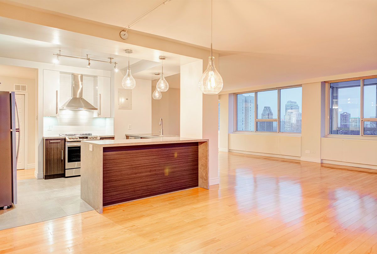 Living room penthouse